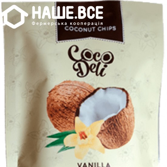 Чипси кокосовые ваниль Cocodeli 0.030г ТМ 