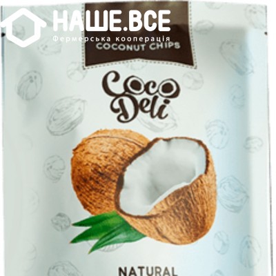 Купить - Чипсы кокосовые нетральные Cocodeli 0.030г ТМ 